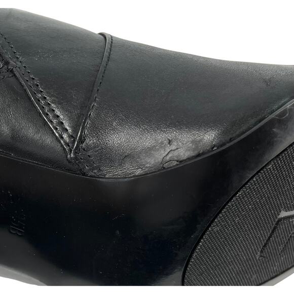 Ralph Lauren Lauren Women's Leather Saida Boot Black - Picture 6 of 10